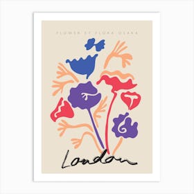 Flower Et Flora London Art Print