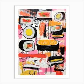 Sushi 2 Art Print