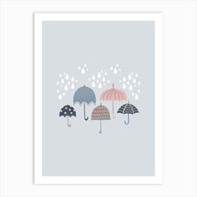 Rainy Days Art Print