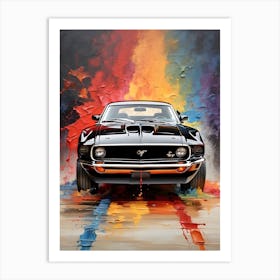 Ford Mustang 2 Art Print