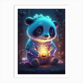 Panda Bear 46 Art Print