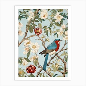 Bird On A Branch 59 Art Print