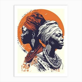 African Women 2 Art Print