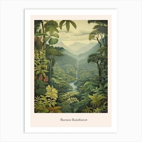 Borneo Rainforest Art Print