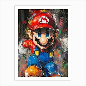 Mario Bros Art Print