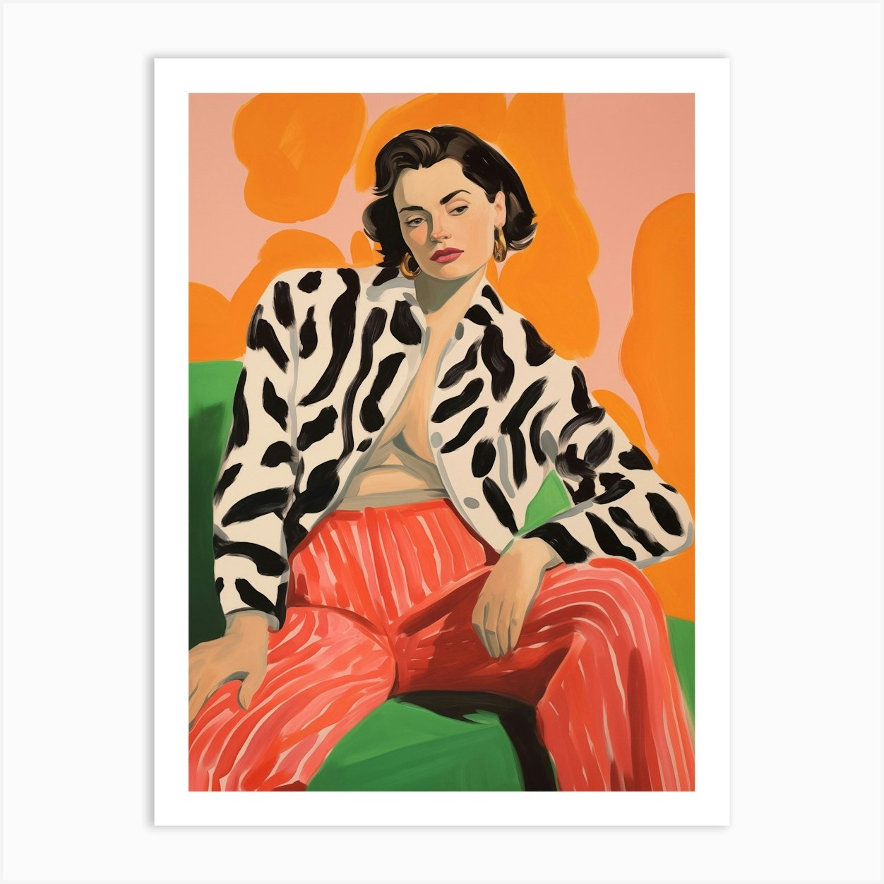 Boho Poster Club 6 Femmes 1 Art Print by Boho Print Collection