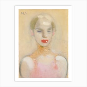 Circus Girl by Helene Schjerfbeck (1916) Art Print