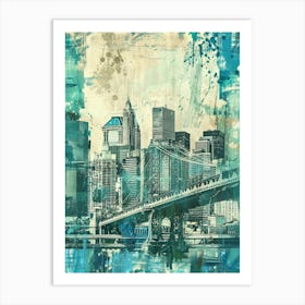 New York City Canvas Print Art Print