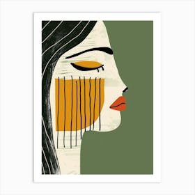 Portrait Of A Woman 268 Art Print