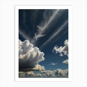 Clouds In The Sky 4 Art Print