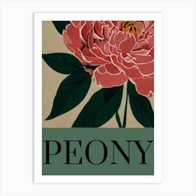 Peony 3 Art Print