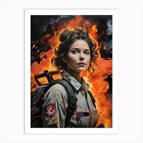 Ghostbusters 5 Art Print