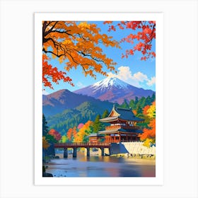 Autumn In Japan 1 Art Print