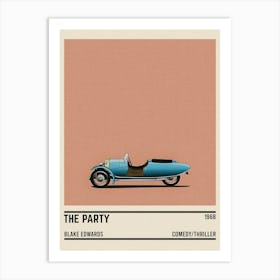 The Party Car Movie Art Print