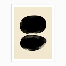 Black And White Painting 4 Art Print