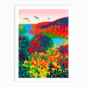 Kakadu National Park 1 Australia Abstract Colourful Art Print