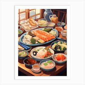 Asian Food 8 Art Print