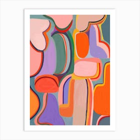 Abstract Shapes 2 Art Print