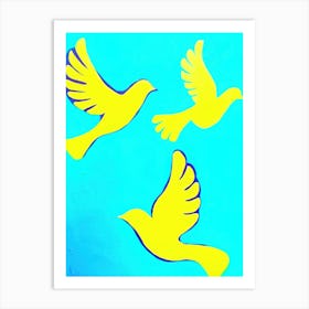 Doves 1 Art Print