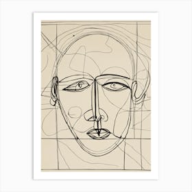 Portrait Of A Man Art Print