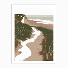 Path To The Sea 10 Art Print