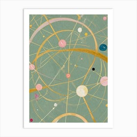 Pastel Swirls 1 Art Print