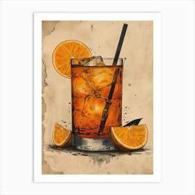 Iced Tea 3 Art Print