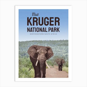 Kruger National Park Art Print