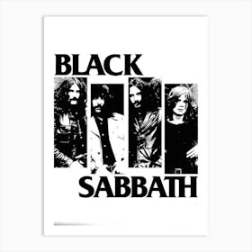 Black Sabbath 8 Art Print