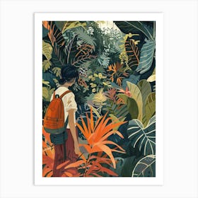 In The Garden Royal Botanic Garden Edinburgh United Kingdom 10 Art Print