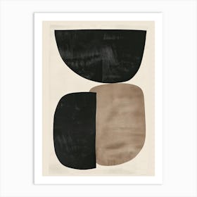 Legazpi Stone Park Bauhaus Minimalist Art Print