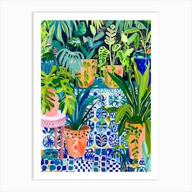 Tropical Garden 24 Art Print