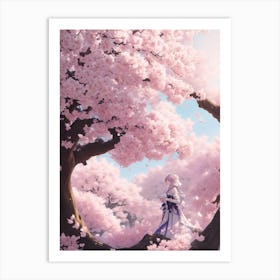 Sakura Blossom Art Print