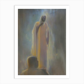 Jesus In The Light Art Print