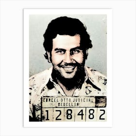 pablo escobar Art Print