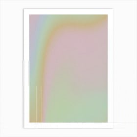 Rainbow Holographic Background 1 Art Print