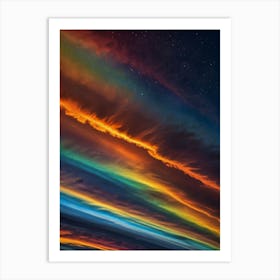 Leonardo Lightning Xl Colour Shines In A Dazzling Display Of B 1 Art Print