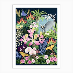 Abundant Floral: Madagascar Art Print