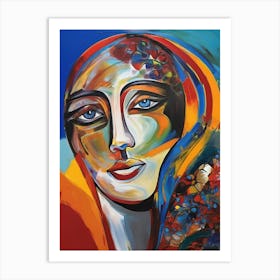 Portrait Of A Woman 23 Art Print