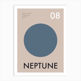 Neptune Planet Galactic Art Print