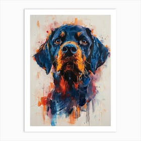 Rottweiler Art Print