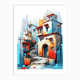 Cityscape Art Print