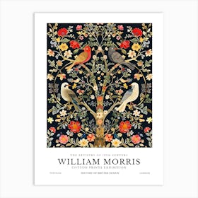 William Morris Exhibitions Birds Series 13 Art Print