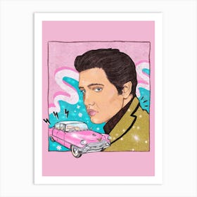 Elvis Art Print