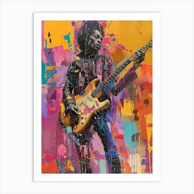 Jimi Hendrix Art Print