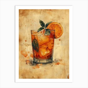 Aperol Spritz Art Print 156 Art Print