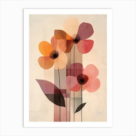 Flowers In A Vase 48 Art Print