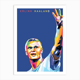 Erling Haaland Art Print