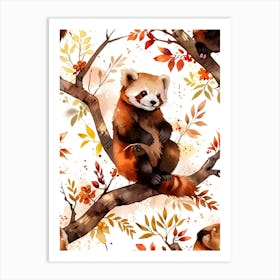 Red Panda 1 Art Print