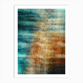 Abstract Rainy Day Art Print